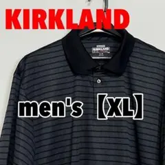 F576【KIRKLAND】半袖ポロシャツ【XL】