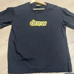 即完売drew house ジャステンビーバー ロゴ入り 黒 Tシャツ