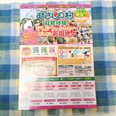 むさしの村　入園券　５名様分のサムネイル