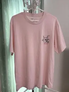 PEACE FOR ALL ウサギ刺繍 Tシャツ L