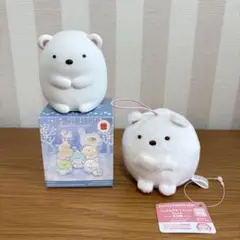 【未使用】すみっコぐらし　しろくま　ハッピーセット　ゴムひも付きマスコット