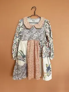 パッチワーク キッズ ワンピース