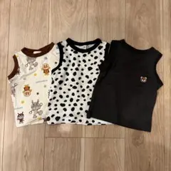 子供用タンクトップセット（3枚）