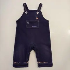 ネイビー オーバーオール 95cm未満　べべ