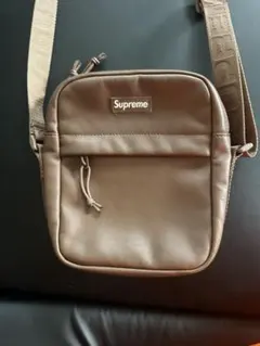 週末値下げ　Supreme ブラウン ショルダーバッグ
