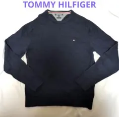 TOMMY HILFIGER ネイビー クルーネックセーター L