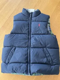 Ralph Lauren ネイビー ダウンベスト 130cm