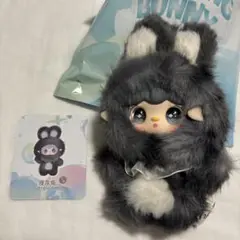 YOOKI ヨーキ　HOPPING BUNNY たち耳　うさぎ　ナイトグレー