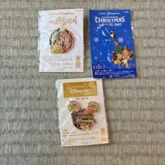 東京ディズニーシー ピンバッジ 3個セット