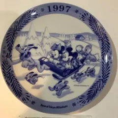 1997年 ディズニーキャラクター皿 イヤープレート　20cm