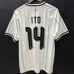 新品タグ付2026ワールドカップ日本代表 アウェイ No.7三笘薫M - メルカリ