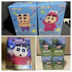 クレヨンしんちゃん フィギュア4体まとめ売り - メルカリ