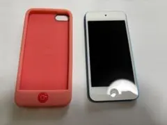 Apple iPod touch 第5世代 32GB ブルー シリコンカバー付き