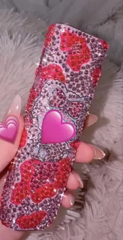 IQOS イルマワン　デコケース　♡ ピンク　ひょう柄