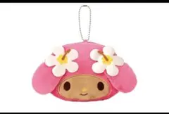 ハワイアンホースト フェイス形ポーチ　サンリオ　マイメロ　マイメロディ