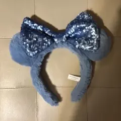 ディズニーカチューシャ スパンコールリボン