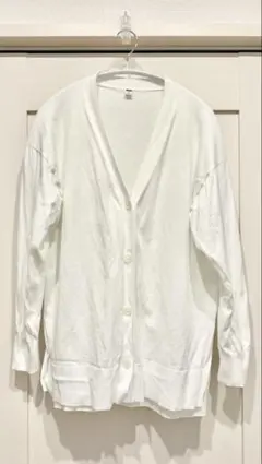 ユニクロ　UVカットVネックロングカーディガン　M