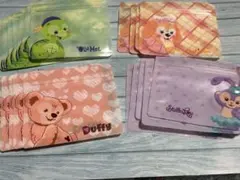 ディズニー　ダフレ　ジップバッグ 4種25枚のサムネイル