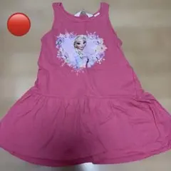 90cm エルサ　ワンピース