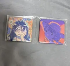 AKASAKI 缶バッジ「夏実」「波まかせ」