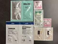 サンプル6点セット(マキアージュ　キャンメイク　セザンヌ　ノブ　無印良品)