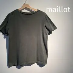 値下げ‼️maillot Weekend S/S Tee　グリーン　サイズ2のサムネイル