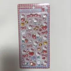 【新品 正規品】ボンボンドロップシール サンリオ 第二弾 キティ 赤
