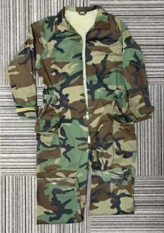 迷彩 オーバーオール