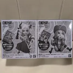 ワンピース LECAFIG 2体セット ジュエリー・ボニー、ヤマト カード付