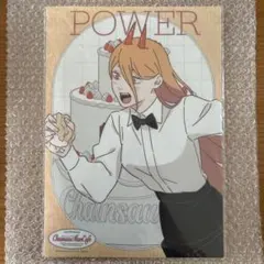 チェンソーマンカフェ　パワー　クリアポスター