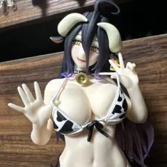 オーバーロード Desktop Cute アルベド～牛柄水着ver.～フィギュア