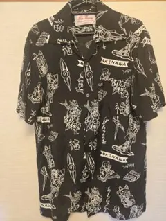 Aloha Blossom アロハブロッサム てぃんさぐぬ花 アロハシャツ 40