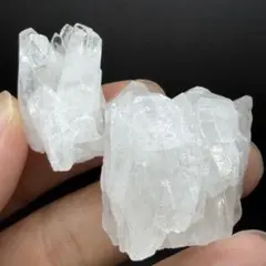 108 風水・開運 水晶クラスター 2点 原石 天然石 浄化 インテリア 置物