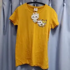 ひとえうさぎ 半袖 Tシャツ マスタードカラー/黄色