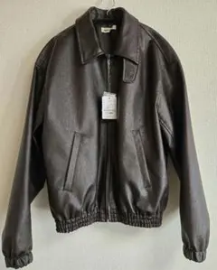 FREAK'S STORE ジップアップ スタンドカラーブルゾン ブラウン