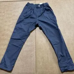 devirockネイビー長ズボン 140cm ウエストゴム