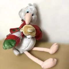 applause コウノトリぬいぐるみ 1988 オルゴール ヴィンテージ レア