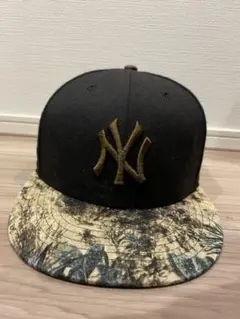 NEW ERA 9FIFTY キャップ ブラック/カモフラージュ