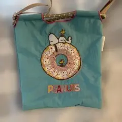 Ball&Chain スヌーピー ドーナツ刺繍 ミニショルダーバッグ