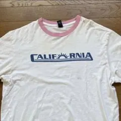 OLD GAP リンガーTシャツ ホワイト L グランジのサムネイル