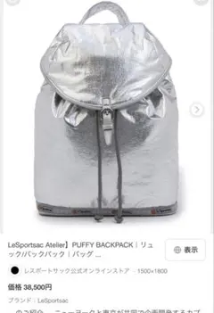 2026年最新】LeSportsac カラー：シルバー系 レディース リュック