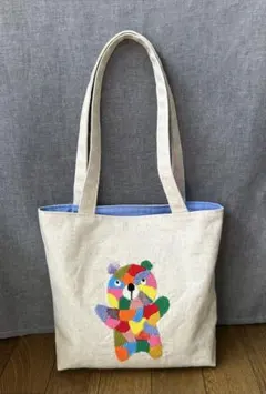 ダーニング刺繍 バッグ