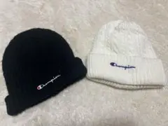 Champion ニット帽 2色セット