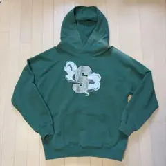 Supplierグリーン パーカー Sロゴ XLサイズ