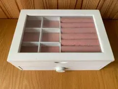 送料込み匿名配送　アクセサリケース コレクションボックス 引き出し付き