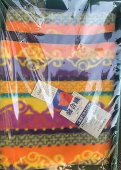 新品　レトロポップ　ウンガロ　アクリル毛布　シングル　東京西川　ungaro