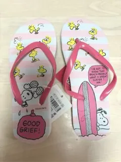 【スヌーピー】ビーチサンダル19〜21cm