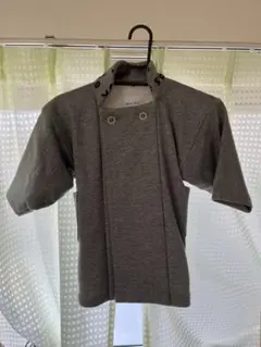 グレー ショートスリーブコート