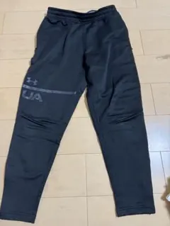 Under Armour ColdGear ブラックジャージパンツ LG