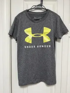 UNDER ARMOUR グレー 半袖Tシャツ レディース